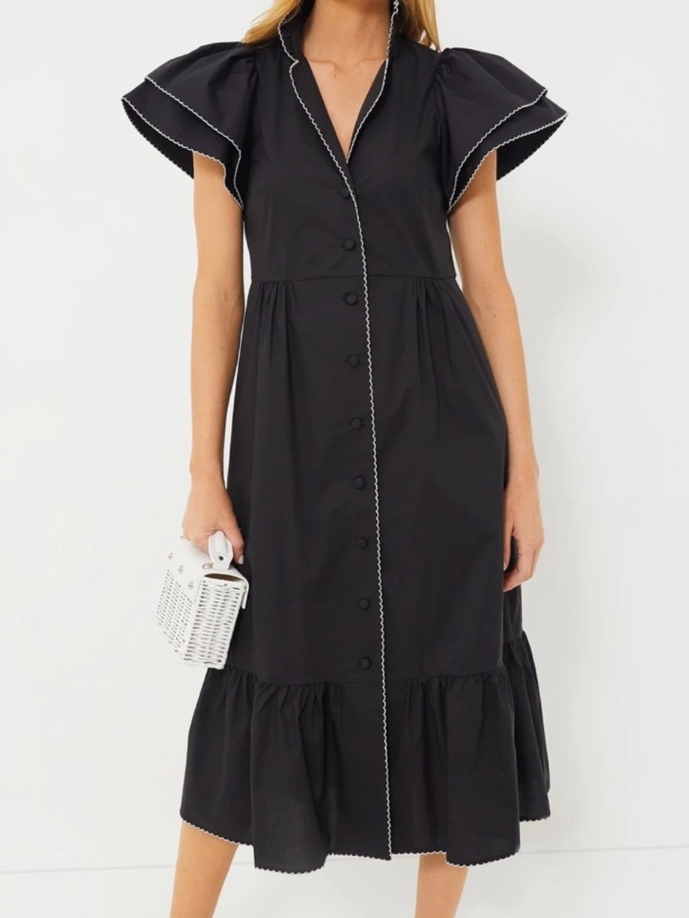 Tuckernuck Women’s Black Alice Midi Dress